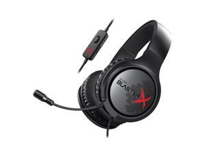Creative Sound BlasterX H3 Portable Analog Gaming Headset, 70GH034000000 Creative Sound BlasterX H3 Portable Analog Gaming Headset, 70GH034000000
