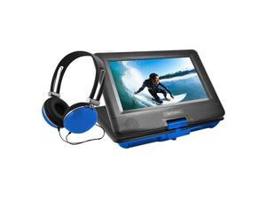Ematic EPD116 Portable DVD Player - 10" Display - 1024 x 600 - Blue - DVD-R, CD-R - DVD Video, Video CD, MP4, DivX - CD-DA, MP3 - Lithium Polymer Ematic EPD116 Portable DVD Player - 10" Display - 1024 x 600 - Blue - DVD-R, CD-R - DVD Video, Video CD, MP4, DivX - CD-DA, MP3 - Lithium Polymer