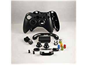 Black Xbox 360 Controller Shell Housing (thumbsticks, d-pad, buttons, ect) Black Xbox 360 Controller Shell Housing (thumbsticks, d-pad, buttons, ect)