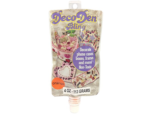 Beacon DecoDen Bling Paste, 4-Ounce, Orange Beacon DecoDen Bling Paste, 4-Ounce, Orange