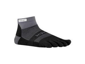 Injinji Performance 2.0 RUN MidWeight Mini-Crew Toe Socks Black/Gray - Medium Injinji Performance 2.0 RUN MidWeight Mini-Crew Toe Socks Black/Gray - Medium