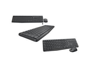Logitech MK235 2.4GHz Wireless USB Keyboard & Optical Mouse - Gray - 920-007897 Logitech MK235 2.4GHz Wireless USB Keyboard & Optical Mouse - Gray - 920-007897