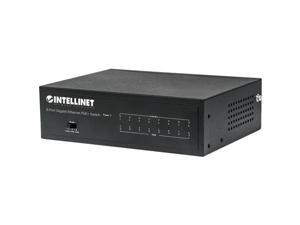 Intellinet 561204 8-Port Gigabit Poe+ Switch, 60W Desktop Intellinet 561204 8-Port Gigabit Poe+ Switch, 60W Desktop