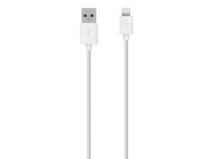 Belkin 3-Meter Lightning to USB ChargeSync Cable - White (F8J023bt3M-WHT) Belkin 3-Meter Lightning to USB ChargeSync Cable - White (F8J023bt3M-WHT)