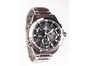 Casio Edifice Black Label EQB510D-1A Dual Dial Bluetooth Wristwatch w/World Time Casio Edifice Black Label EQB510D-1A Dual Dial Bluetooth Wristwatch w/World Time