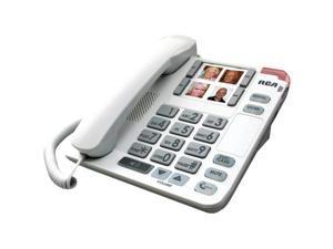 RCA 1123-1WTGA Amplified Big Button Corded Phone RCA 1123-1WTGA Amplified Big Button Corded Phone