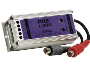 PYLE CAR AUDIO PLVHL60 NEW SPEAKER TO RCA LINE OUT CONVERTER 2 CHANNEL 50 WATTS PYLE CAR AUDIO PLVHL60 NEW SPEAKER TO RCA LINE OUT CONVERTER 2 CHANNEL 50 WATTS