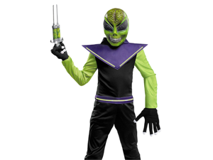 Boys Green Alien Costume