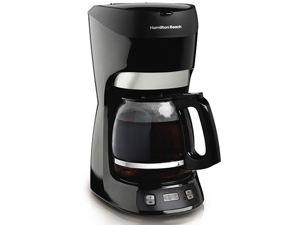 12 Cup Programmable Coffeemaker, Black 12 Cup Programmable Coffeemaker, Black