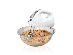 Hand Mixer with Snap-On Case, White-62632R Hand Mixer with Snap-On Case, White-62632R