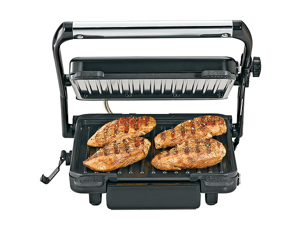 Hamilton Beach 25451 Indoor Grill with 85-Inch Cooking Surface, Stainless Steel Hamilton Beach 25451 Indoor Grill with 85-Inch Cooking Surface, Stainless Steel