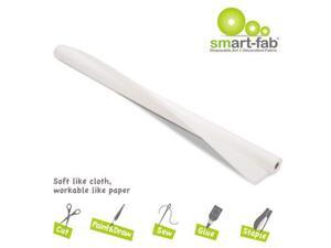 Smart Fab Disposable Fabric, 48" X 40 Ft Roll, White Smart Fab Disposable Fabric, 48" X 40 Ft Roll, White