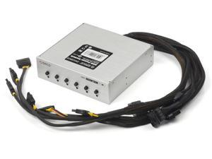 ORICO HD-PW6102-SV Full Aluminum 5.25" Bay 6 Channel SATA Hard Drive HDD Enegry Saving Power Switch Controller Panel ORICO HD-PW6102-SV Full Aluminum 5.25" Bay 6 Channel SATA Hard Drive HDD Enegry Saving Power Switch Controller Panel