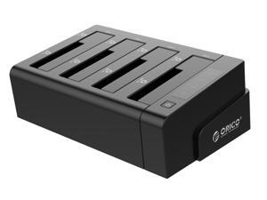 ORICO 4 Bay USB3.0 SATA Hard Drive Docking Station/Duplicator, 1 to 3 Clone for 2.5 & 3.5 inch HDD - Black(6648US3-C) ORICO 4 Bay USB3.0 SATA Hard Drive Docking Station/Duplicator, 1 to 3 Clone for 2.5 & 3.5 inch HDD - Black(6648US3-C)