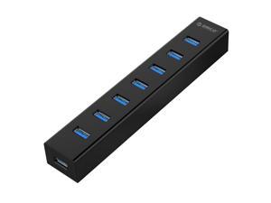 ORICO Super Speed USB 3.0 7 Port Hub with 3.3Ft. Power Cord and Data Cable - (H7013-U3-V1) Black ORICO Super Speed USB 3.0 7 Port Hub with 3.3Ft. Power Cord and Data Cable - (H7013-U3-V1) Black