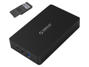 ORICO 3569S3-BK 3.5 inch SATAIII to USB3.0 Hard Drive Enclosure Tool Free Hard Drive Enclosure - Black ORICO 3569S3-BK 3.5 inch SATAIII to USB3.0 Hard Drive Enclosure Tool Free Hard Drive Enclosure - Black
