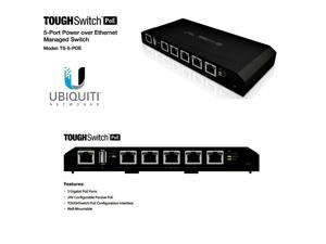 Ubiquiti TS-5-POE 5-Port TOUGHSwitch PoE Gigabit Switch 24V 60W up to 5 devices Ubiquiti TS-5-POE 5-Port TOUGHSwitch PoE Gigabit Switch 24V 60W up to 5 devices