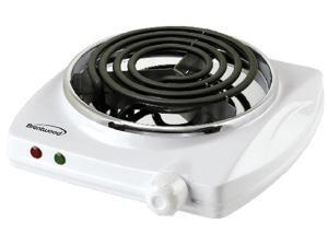 Electric 1000W Single Burner - White Electric 1000W Single Burner - White