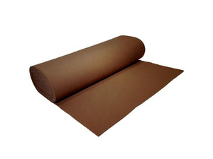 Acrylic Felt Brown Plain - 72 Inch Wide