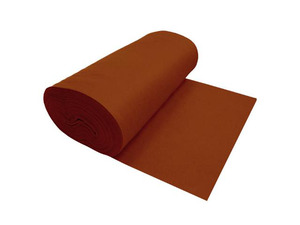Premium Felt Rust plain - 72 Inches Wide