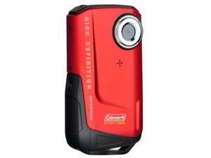 Coleman CVW9HD-R 1080P HD Waterproof Pocket Camcorder 8MP 3X, 2" LCD - Red Coleman CVW9HD-R 1080P HD Waterproof Pocket Camcorder 8MP 3X, 2" LCD - Red