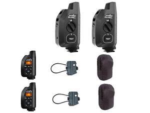 PocketWizard PlusX 801-129 Flash Transceiver for MPSLR Camera - 2 Pack + Pocket Wizard 801-130 Plus III Transceiver- 2 Pack + Hildozine Transceiver Caddy - 2 Pack + 2 PocketWizard Pouches PocketWizard PlusX 801-129 Flash Transceiver for MPSLR Camera - 2 Pack + Pocket Wizard 801-130 Plus III Transceiver- 2 Pack + Hildozine Transceiver Caddy - 2 Pack + 2 PocketWizard Pouches