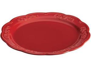 Paula Deen 14-in. Spiceberry Round Platter, Red Paula Deen 14-in. Spiceberry Round Platter, Red