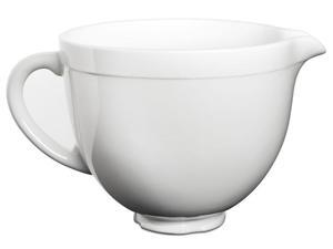KitchenAid 5-qt. Ceramic Mixing Bowl Attachment, White Chocolate KitchenAid 5-qt. Ceramic Mixing Bowl Attachment, White Chocolate