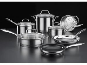 Cuisinart 11-pc. Stainless Steel Professional Series Cookware Set Cuisinart 11-pc. Stainless Steel Professional Series Cookware Set