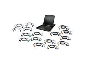 IOGEAR GCL1916KIT 16-Port 19" LCD KVM Drawer Kit with PS/2 and USB KVM Cables IOGEAR GCL1916KIT 16-Port 19" LCD KVM Drawer Kit with PS/2 and USB KVM Cables