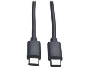 Tripp Lite USB 2.0 Hi-Speed Cable, USB Type-C (USB-C) to USB Type-C M/M, 6-ft. Length Tripp Lite USB 2.0 Hi-Speed Cable, USB Type-C (USB-C) to USB Type-C M/M, 6-ft. Length