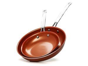 Brentwood BFP-2810C Induction Copper Fry Pan Set Brentwood BFP-2810C Induction Copper Fry Pan Set