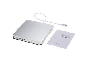Universal USB 2.0 Ultra-slim Portable External DVD-RW CD-RW CD DVD ROM Driver Burner Player for Laptop Desktop Mac Writer Recorder Universal USB 2.0 Ultra-slim Portable External DVD-RW CD-RW CD DVD ROM Driver Burner Player for Laptop Desktop Mac Writer Recorder