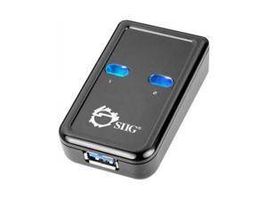 SIIG Accessory JU-SW0012-S1 SuperSpeed USB 3.0 Switch 2-to-1 Retail SIIG Accessory JU-SW0012-S1 SuperSpeed USB 3.0 Switch 2-to-1 Retail