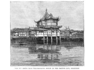 Shanghai Bund 1883 Na View Of The English Settlement Along The Bund In Shanghai China Looking Toward The Hong Kong And Shanghai Bank And Showing The English Club (Extreme Left) And The Headquarters Of Shanghai Bund 1883 Na View Of The English Settlement Along The Bund In Shanghai China Looking Toward The Hong Kong And Shanghai Bank And Showing The English Club (Extreme Left) And The Headquarters Of