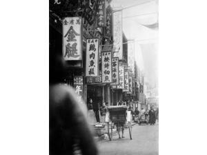 China Shanghai 1927 Na Street In The Native Quarter Of Shanghai China Photograph C1927 Poster Print by (18 x 24) China Shanghai 1927 Na Street In The Native Quarter Of Shanghai China Photograph C1927 Poster Print by (18 x 24)
