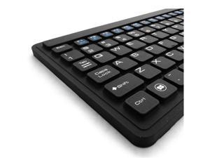 Silicone Slim Waterproof USB Full Size Keyboard Touchpad KB-107 by DSI Silicone Slim Waterproof USB Full Size Keyboard Touchpad KB-107 by DSI