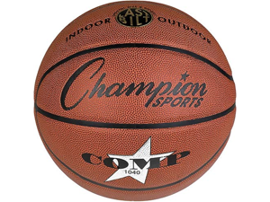 Composite Basketball, Official Junior, 27.75", Brown Composite Basketball, Official Junior, 27.75", Brown