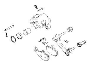 K&L Supply - 32-1425 - Brake Caliper Rebuild Kit K&L Supply - 32-1425 - Brake Caliper Rebuild Kit