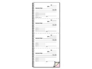 Money And Rent Unnumbered Receipt Book, 5 1/2 X 2 3/4, Two-Part, 500 S Money And Rent Unnumbered Receipt Book, 5 1/2 X 2 3/4, Two-Part, 500 S