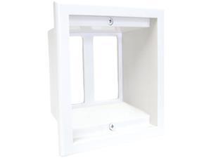 Midlite 2gpp-1w 2-gang Recessed Box/wall Plate Combo Midlite 2gpp-1w 2-gang Recessed Box/wall Plate Combo