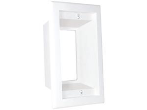 Midlite 1gpp-1w 1-gang Recessed Box/wall Plate Combo Midlite 1gpp-1w 1-gang Recessed Box/wall Plate Combo