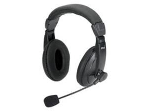 Micro Innovations MM750H Stereo Headset with Microphone - 32 Ohm - Wired - Ear-Cup - Black Micro Innovations MM750H Stereo Headset with Microphone - 32 Ohm - Wired - Ear-Cup - Black