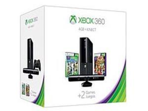 Microsoft N7V-00001 4 GB Xbox 360 with Kinect Holiday Value Bundle - Black Microsoft N7V-00001 4 GB Xbox 360 with Kinect Holiday Value Bundle - Black