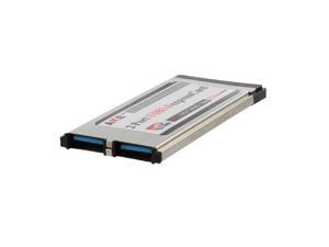 Notebook Expresscard to USB 3.0 Dual Port Adapter (5 Gbps) For Laptop PC 34/54mm slot NEC UPD720202 Chipset Notebook Expresscard to USB 3.0 Dual Port Adapter (5 Gbps) For Laptop PC 34/54mm slot NEC UPD720202 Chipset