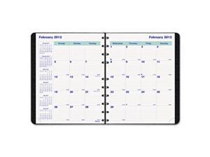 Blueline MiracleBind 17-Month Planner, Soft Cover, 9-1/4 x 7-1/4, Black Blueline MiracleBind 17-Month Planner, Soft Cover, 9-1/4 x 7-1/4, Black