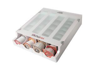 SOLOFILL 10731-01-SPMWHITE Mini Coffee K-Cup(R) Coffee Pod Dispenser (White) SOLOFILL 10731-01-SPMWHITE Mini Coffee K-Cup(R) Coffee Pod Dispenser (White)