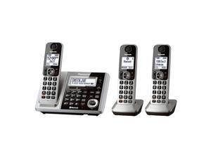 Panasonic KX-TGF373S 3X Handsets Cordless BT TAD 3 Handsets Slv Panasonic KX-TGF373S 3X Handsets Cordless BT TAD 3 Handsets Slv