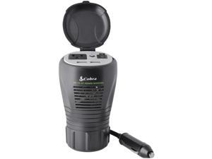 COBRA ELECTRONICS CPI290CH 200-Watt 2.1A USB 12-Volt DC to 120-Volt AC Power Inverter COBRA ELECTRONICS CPI290CH 200-Watt 2.1A USB 12-Volt DC to 120-Volt AC Power Inverter