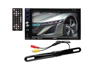 6.2" Double-DIN In-Dash Touchscreen DVD Receiver with Bluetooth(R) (With Backup Camera) - DD764BR 6.2" Double-DIN In-Dash Touchscreen DVD Receiver with Bluetooth(R) (With Backup Camera) - DD764BR